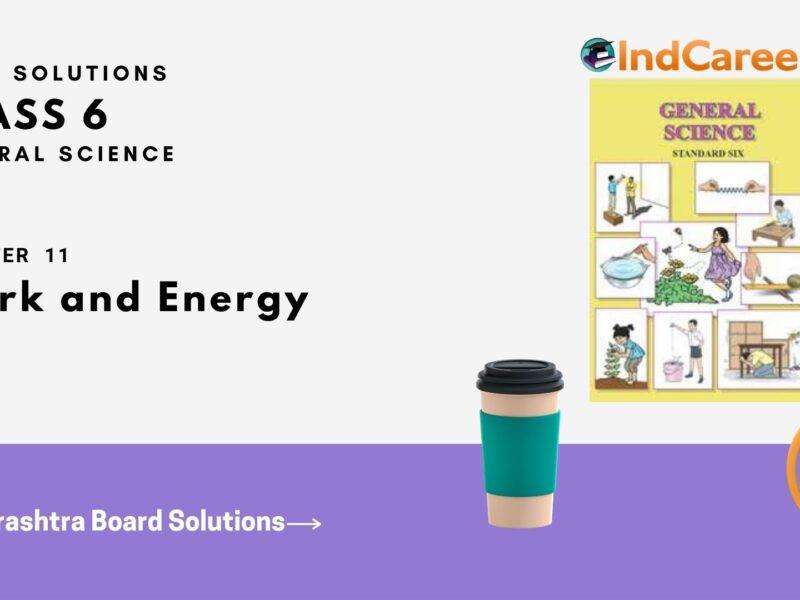 Maharashtra Board Solutions Class 6-Science: Chapter 11- Work and Energy