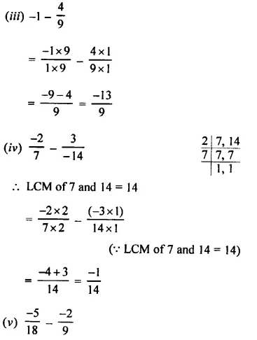 Selina Concise Mathematics Class 8 ICSE Solutions Chapter 1 Rational Numbers EX 1B 43