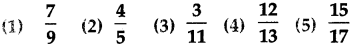 Maharashtra Board Class 5 Maths Solutions Chapter 5 Fractions Problem Set 17 21