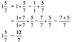 Maharashtra Board Class 6 Maths Solutions Chapter 4 Operations on Fractions Practice Set 9 5