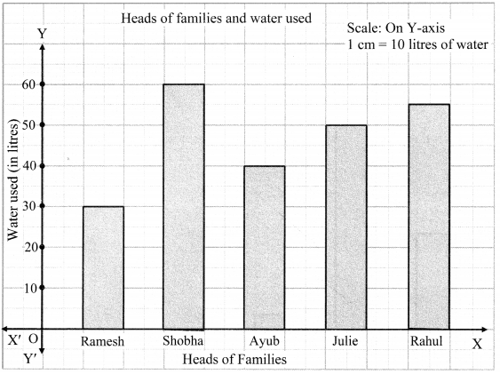 Maharashtra Board Class 6 Maths Solutions Chapter 6 Bar Graphs Practice Set 19 1