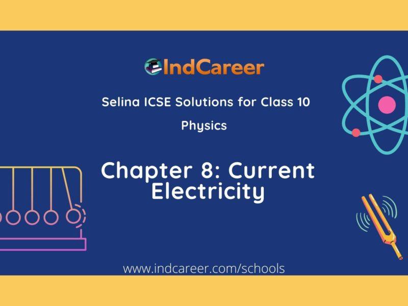 Selina Class 10 ICSE Solutions Physics : Chapter 8- Current Electricity