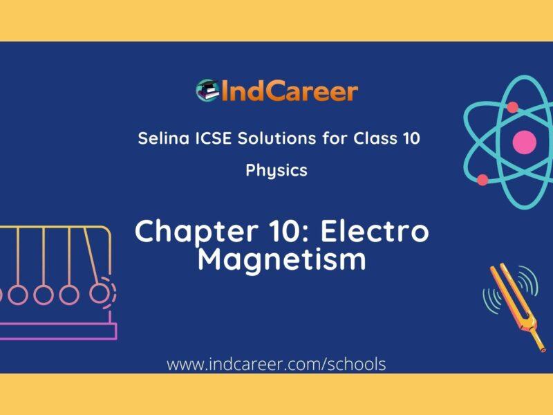 Selina Class 10 ICSE Solutions Physics : Chapter 10- Electro Magnetism