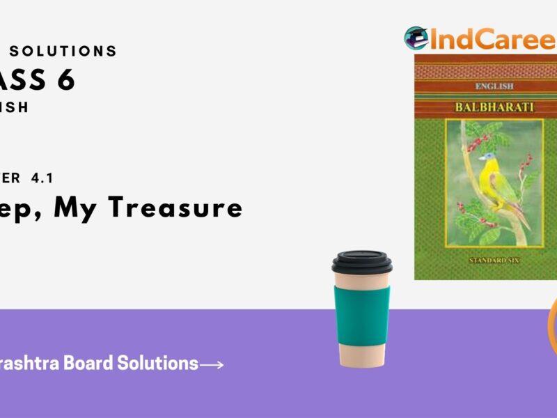 Maharashtra Board Solutions for Class 6- English (Voyage 4): Chapter 4.1- Sleep, My Treasure