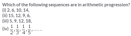 Selina Concise Mathematics Class 10 ICSE Solutions Arithmetic Progression image - 1