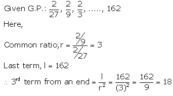 Selina Concise Mathematics Class 10 ICSE Solutions Geometric Progression - 27