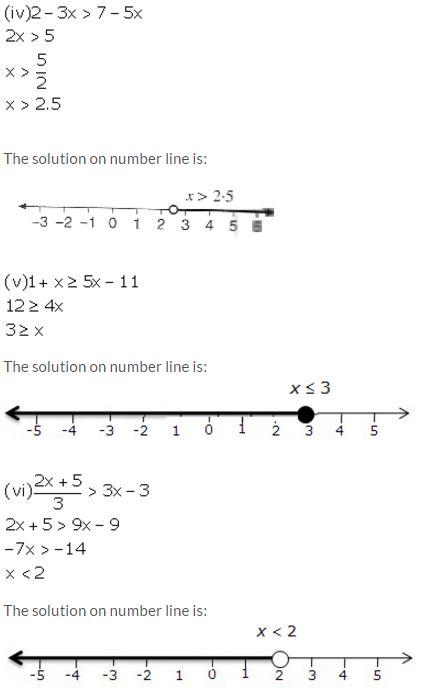 Selina Concise Mathematics Class 10 ICSE Solutions Linear Inequations (in one variable) - 22