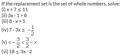 Selina Concise Mathematics Class 10 ICSE Solutions Linear Inequations (in one variable) - 3