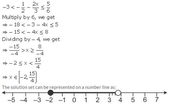 Selina Concise Mathematics Class 10 ICSE Solutions Linear Inequations (in one variable) - 59