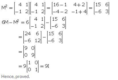 Selina Concise Mathematics Class 10 ICSE Solutions Matrices image - 100