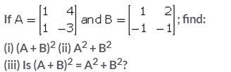Selina Concise Mathematics Class 10 ICSE Solutions Matrices image - 149
