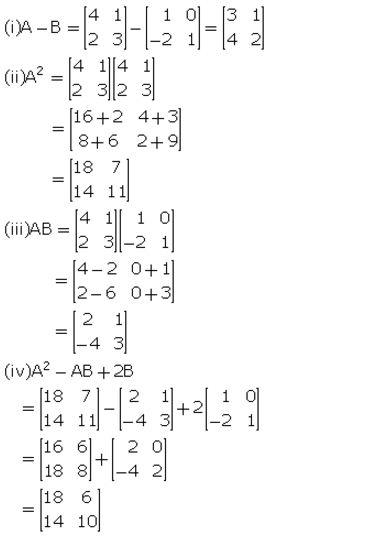 Selina Concise Mathematics Class 10 ICSE Solutions Matrices image - 61