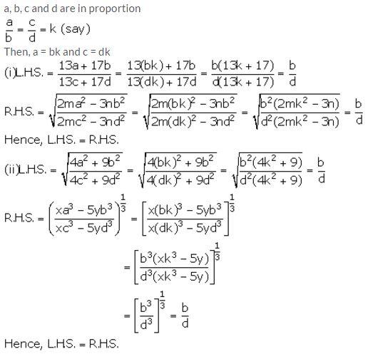 Selina Concise Mathematics Class 10 ICSE Solutions Ratio and Proportion (Including Properties and Uses) - 71