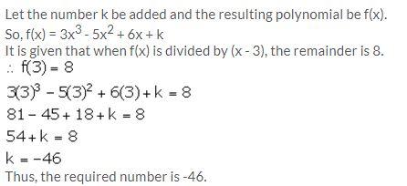 Selina Concise Mathematics Class 10 ICSE Solutions Remainder and Factor Theorems - 15