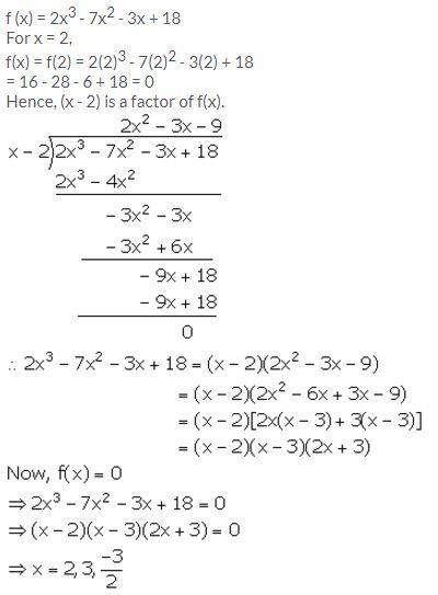 Selina Concise Mathematics Class 10 ICSE Solutions Remainder and Factor Theorems - 26