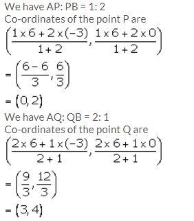 Selina Concise Mathematics Class 10 ICSE Solutions Section and Mid-Point Formula - 18