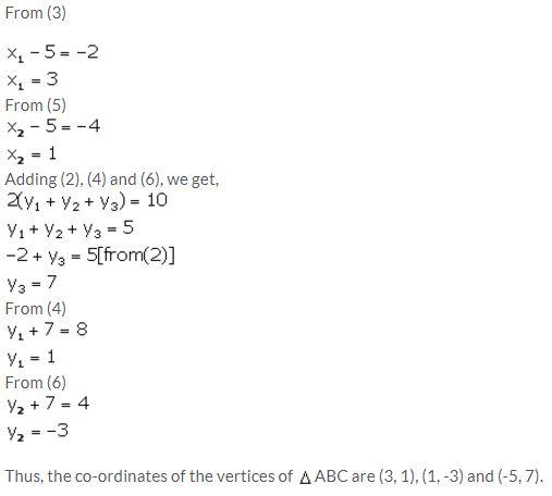 Selina Concise Mathematics Class 10 ICSE Solutions Section and Mid-Point Formula - 52