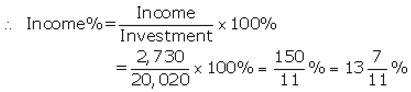 Selina Concise Mathematics Class 10 ICSE Solutions Shares and Dividends - 20