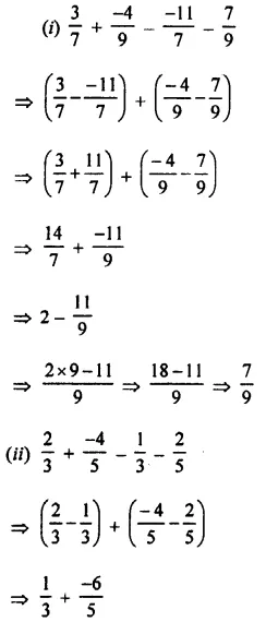 Selina Concise Mathematics Class 8 ICSE Solutions Chapter 1 Rational Numbers EX 1B 60