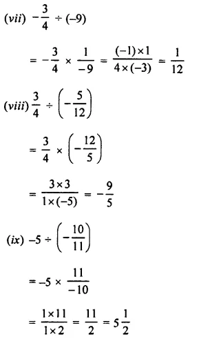 Selina Concise Mathematics Class 8 ICSE Solutions Chapter 1 Rational Numbers EX 1D 94