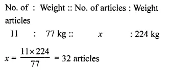 Selina Concise Mathematics Class 8 ICSE Solutions Chapter 10 Direct and Inverse Variations Ex 10A 10