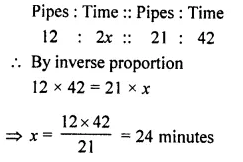 Selina Concise Mathematics Class 8 ICSE Solutions Chapter 10 Direct and Inverse Variations Ex 10B 15
