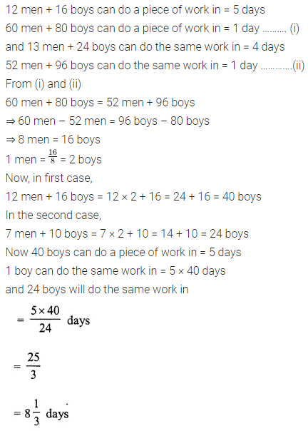 Selina Concise Mathematics Class 8 ICSE Solutions Chapter 10 Direct and Inverse Variations Ex 10C 34
