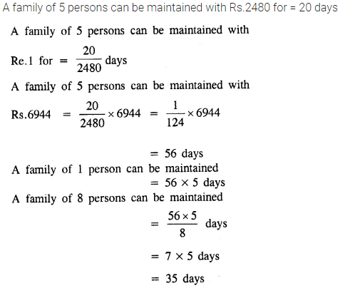 Selina Concise Mathematics Class 8 ICSE Solutions Chapter 10 Direct and Inverse Variations Ex 10D 40