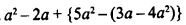 Selina Concise Mathematics Class 8 ICSE Solutions Chapter 11 Algebraic Expressions (Including Operations on Algebraic Expressions) Ex 11E Q1