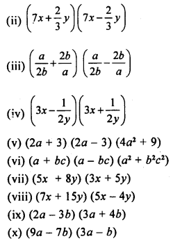 Selina Concise Mathematics Class 8 ICSE Solutions Chapter 12 Algebraic Identities Ex 12A Q5