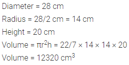 Selina Concise Mathematics Class 8 ICSE Solutions Chapter 21 Surface Area, Volume and Capacity (Cuboid, Cube and Cylinder) Ex 21D 39