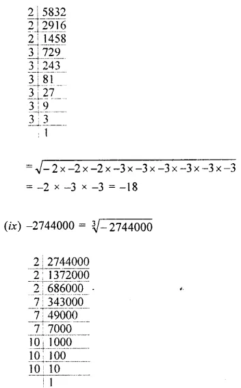 Selina Concise Mathematics Class 8 ICSE Solutions Chapter 4 Cubes and Cube-Roots (Including use of tables for natural numbers) Ex 4B 23