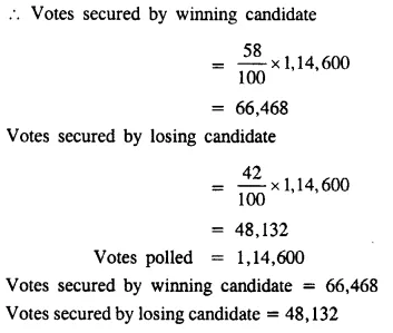 Selina Concise Mathematics Class 8 ICSE Solutions Chapter 7 Percent and Percentage Ex 7A 12