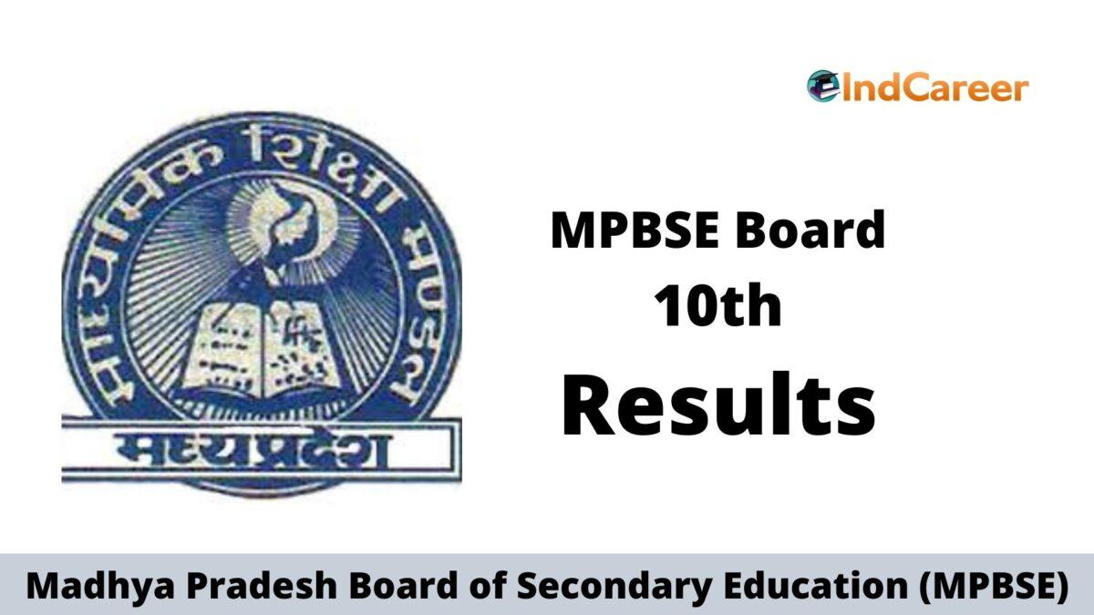 MP Board 10th Result