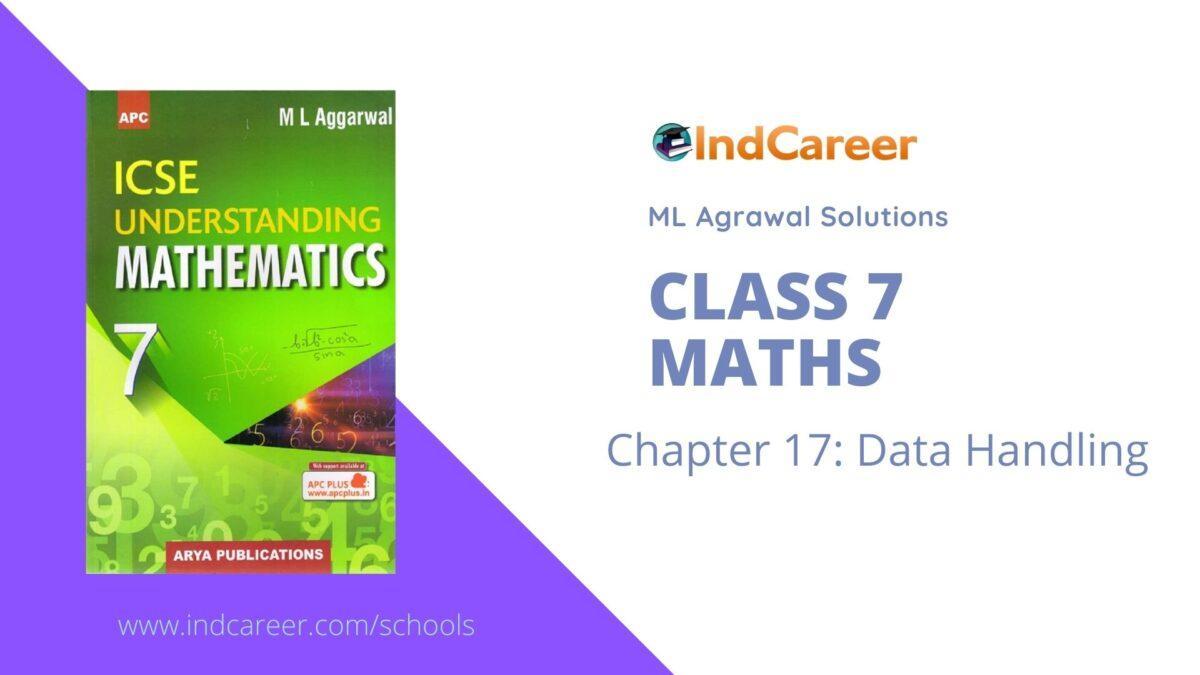 ML Aggarwal Solutions for Class 7 Maths Chapter 17- Data Handling
