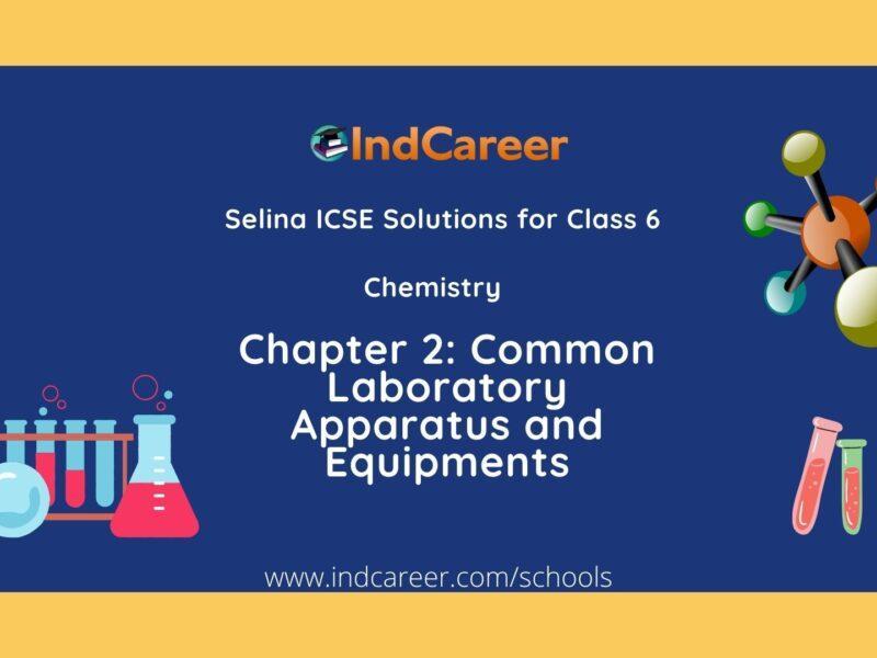 Selina Class 6 ICSE Solutions Chemistry : Chapter 2- Common Laboratory Apparatus and Equipments