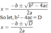 ML Aggarwal Solutions for Class 10 Chapter 5 ML Aggarwal Solutions for Class 10 Maths Quadratic Equations in One Variable- image 7