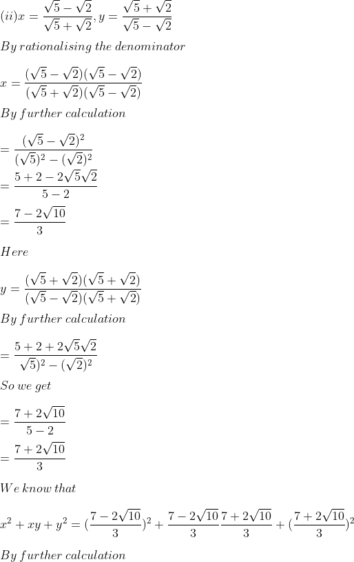 ML Aggarwal Solutions for Class 9 Chapter 1 ML Aggarwal Solutions for Class 9 Chapter 1 Image 90