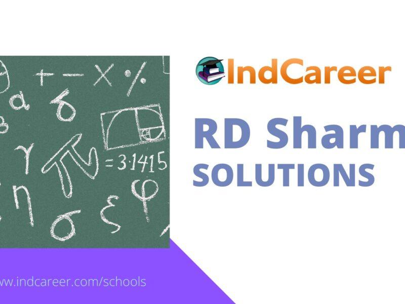 RD Sharma Solutions