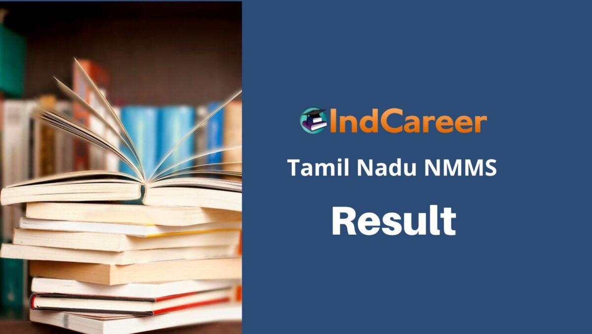 Tamil Nadu NMMS Result