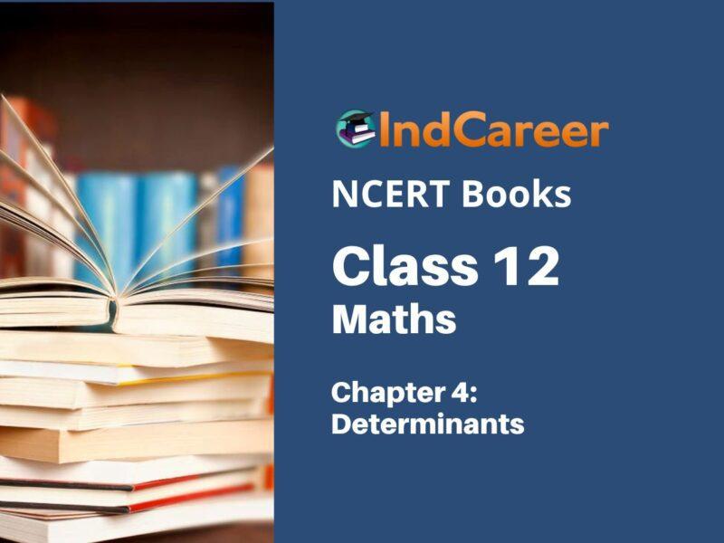 NCERT Book for Class 12 Maths Chapter 4 Determinants