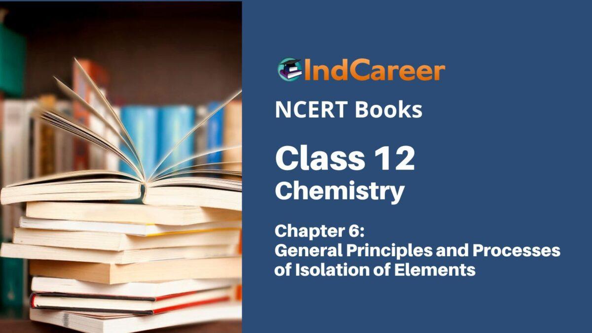 NCERT Book for Class 12 Chemistry Chapter 6 General Principles and Processes of Isolation of Elements