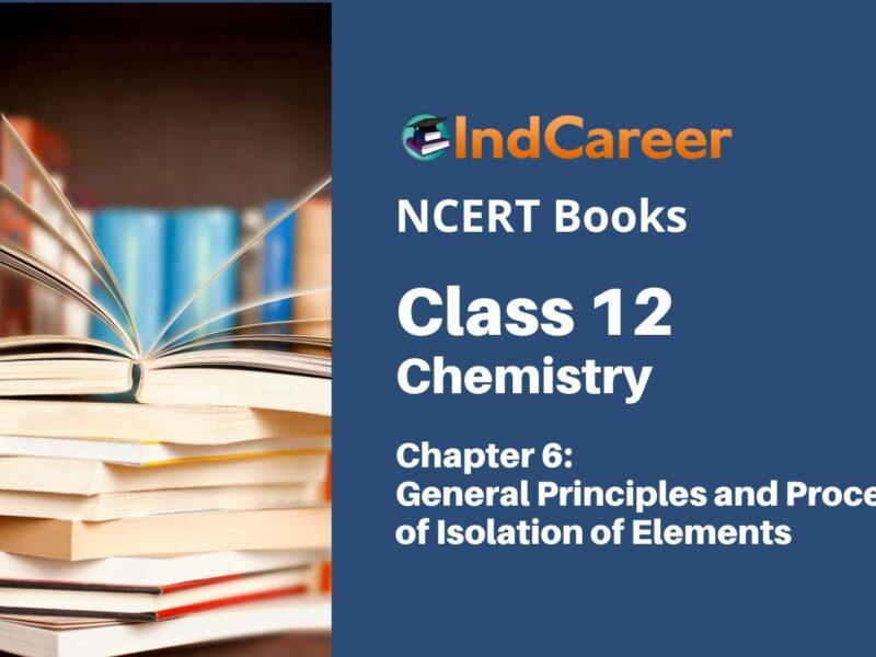NCERT Book for Class 12 Chemistry Chapter 6 General Principles and Processes of Isolation of Elements