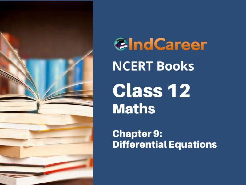 NCERT Book for Class 12 Maths Chapter 9 Differential Equations