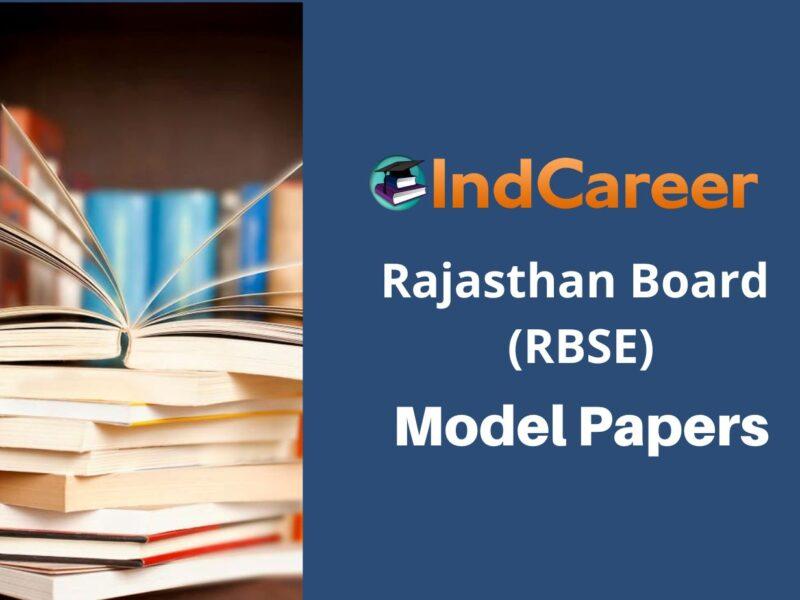 RBSE Model Papers