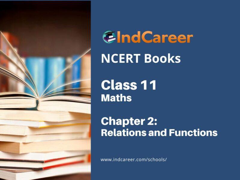 NCERT Book for Class 11 Maths Chapter 2 Relations and Functions