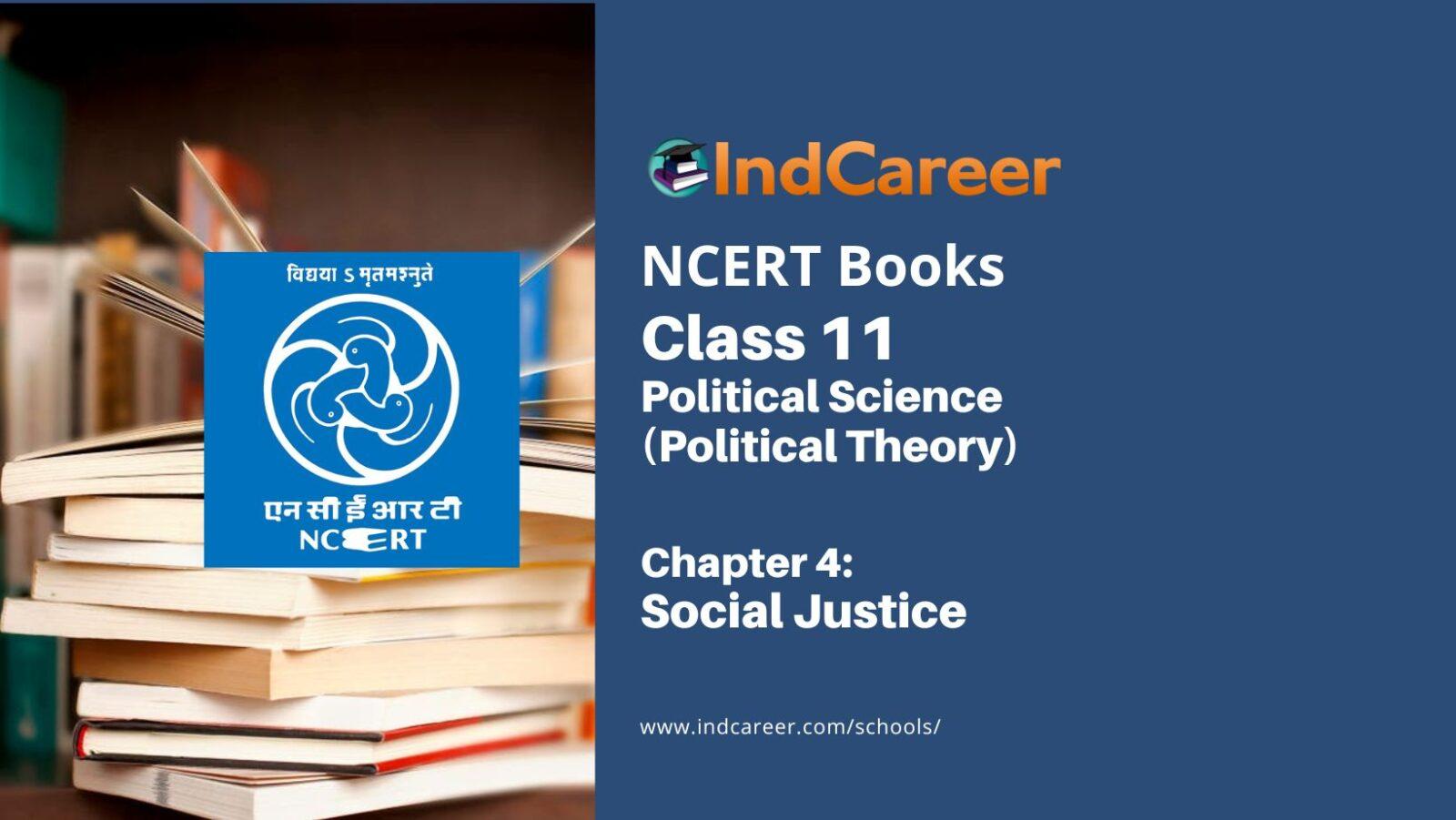 NCERT Book for Class 11 Political Science Chapter 4 Social