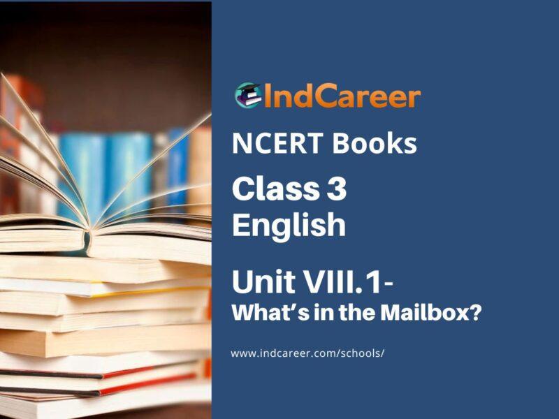 NCERT Book for Class 3 English: Unit VIII.1-What’s in the Mailbox?