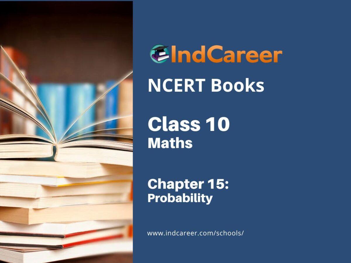 NCERT Book for Class 10 Maths Chapter 15 Probability