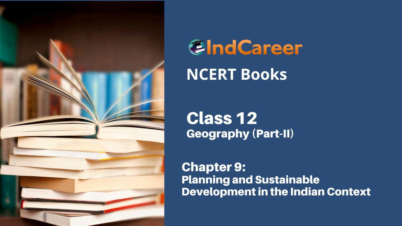 NCERT Book for Class 12 Geography Chapter 9 Planning